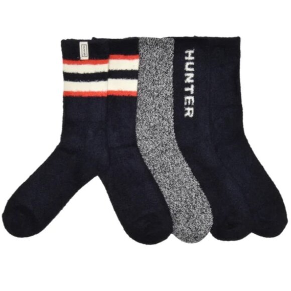 Hunter Women's Cozy Sock, 8-pair, Black and Navy - Picture 5 of 6